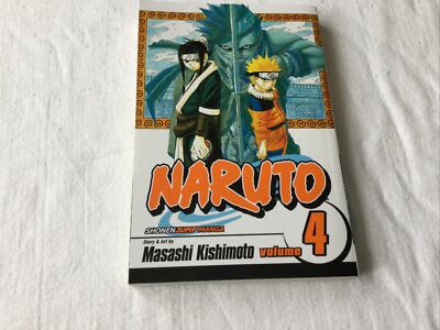 Naruto volume 4, Masashi Kishimoto, Good Condition, ISBN 9781591163589