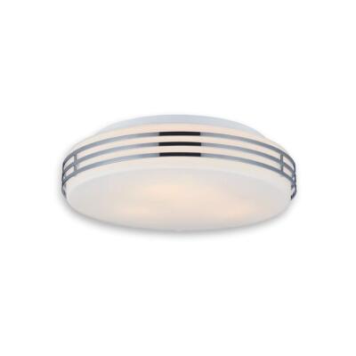 Deckenlampe Deckenleuchte Dali Glasschirm chrom E27 Ø:32cm