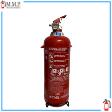 Estintore 2 kg A Polvere Mini Ricaricabile Per BARCA GOMMONE OMOLOGATO RINA MED