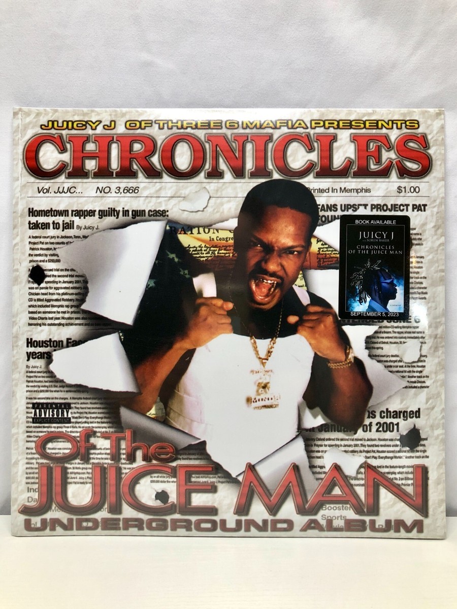 Juicy J Chronicles Of The Juice Man Vinyl Black & Milky