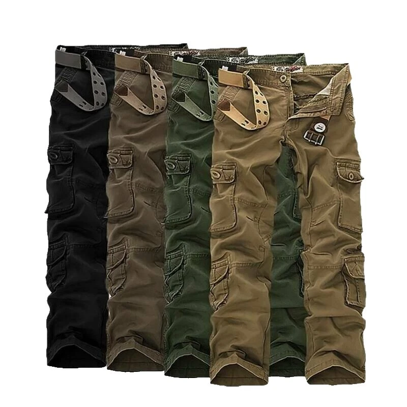 Multicolor Regular 40 Size Pants for Men