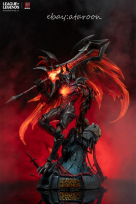 JIMEI Palace LOL the Darkin Blade Resin Model Painted Aatrox H46CM In Stock 2025