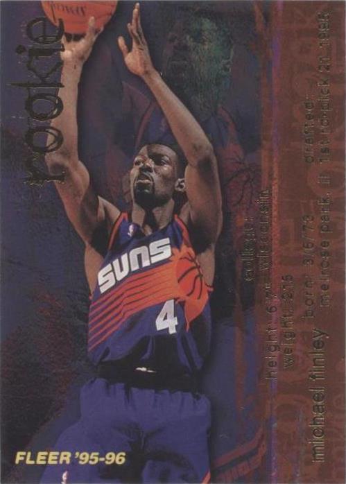 1995-96 Fleer - Michael Finley #291 for sale | eBay