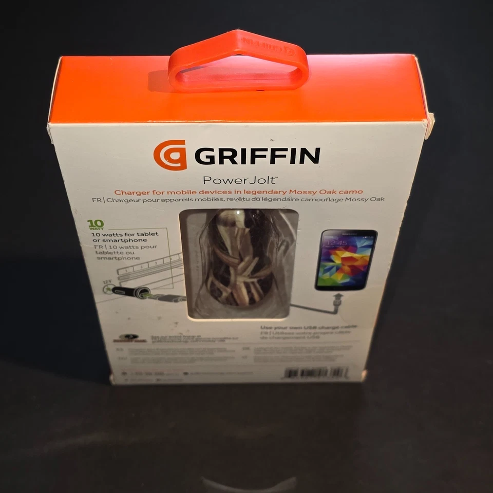 GRIFFIN Vintage Mossy Oak Camo- Power Jolt - MFI Car Charger 10 Watt - Image 3 of 3
