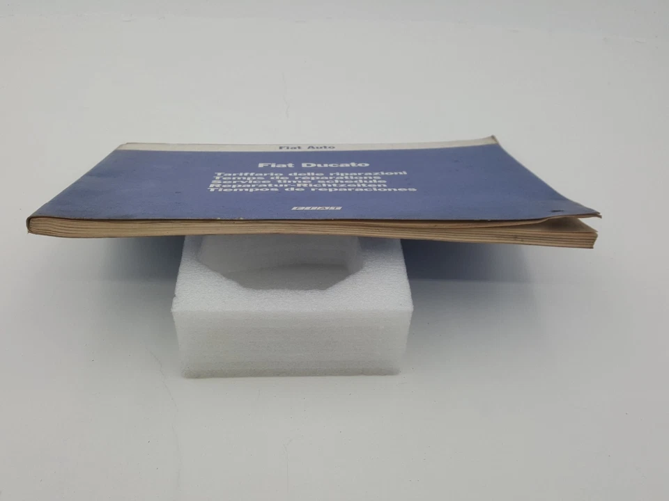 Manual De Taller Fiat Ducato Tarifario De Reparaciones Asistencia Técnica 1981 - Imagen 3 de 4