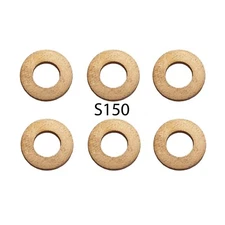 Diesel Injector Copper Base Washers Set of 6 Mercedes CLK