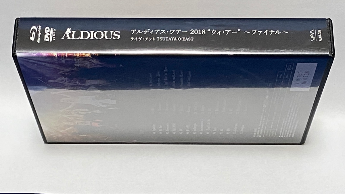 Aldious Tour 2018 We Are Final Blu-Ray DVD CD NTSC Region
