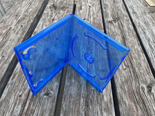 10 New Top Quality PlayStation 4 Game Case/PS4 Blue, 14MM w/Artwork Sleeve PS4