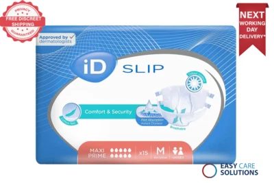 ID Slip Maxi Prime - Medium - Cotton Feel - Pack Of 15 - 4100ml - Inco Slips
