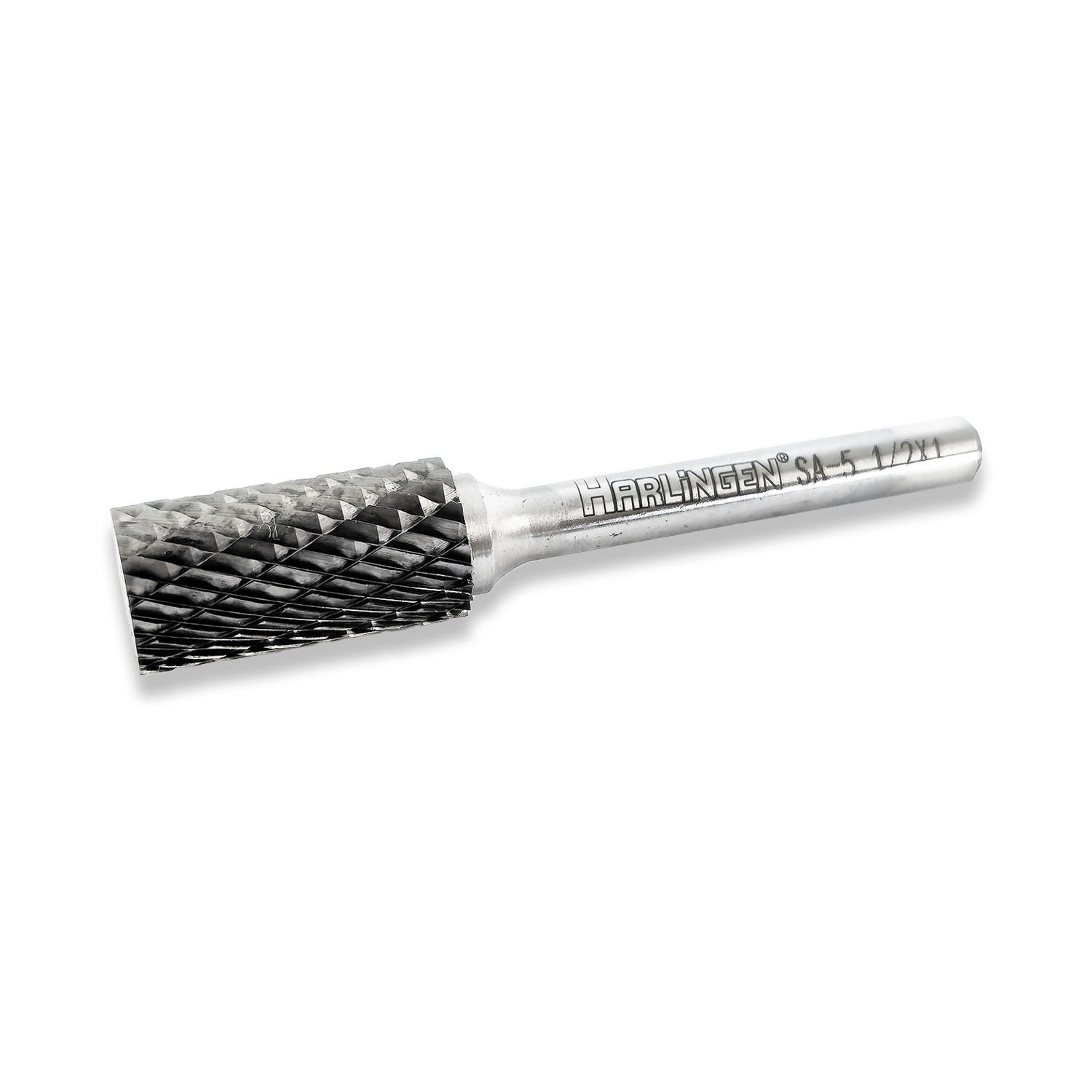 6mm Shank Carbide Burr 1/2"" Diameter Double Cut SA-5 industrial quality RDG