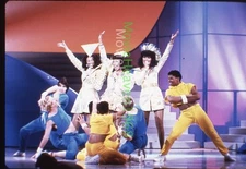 THE POINTER SISTERS  VINTAGE 35mm SLIDE TRANSPARENCY 12713 PHOTO 