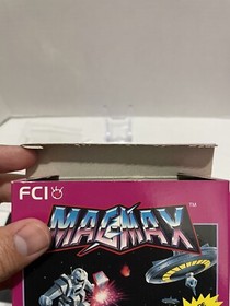 MagMax (NES, 1988) Complete W/ Game, Box, Manual, Sleeve & Plastic Protector!!