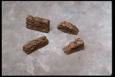 SMC-404 4 Piece Wood Pile Set  HOn30, HO-Scale   (unfinished)