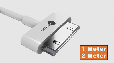 USB Ladekabel für Apple iPhone 4S 4 3GS 3G iPad 3 2 1 iPod Nano Touch Datenkabel