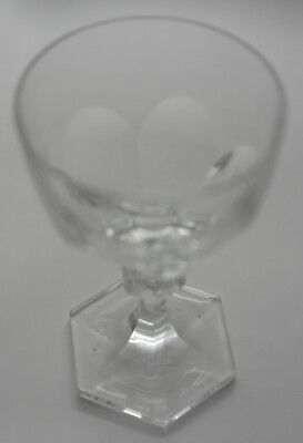Vintage Villeroy & Boch 5x Set Sherry Kristallgläser Geschliffen Gemarktet + TOP