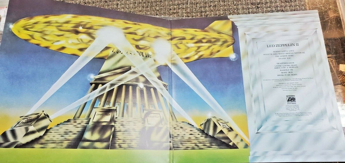 VINYL RECORD - LED ZEPPELIN - LED ZEPPELIN II (REMASTER) (FC105-1