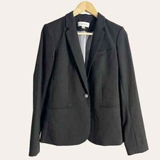 Calvin Klein Women  s Black Single Breasted Blazer Jacket 2