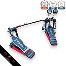 DW 5002TD4 Delta 4 Twin Bass Drum Pedal with Case Excellent Condition