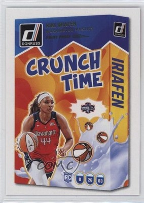 2025 Panini Donruss WNBA Crunch Time Press Proof Kiki Iriafen #20 Rookie RC uk2