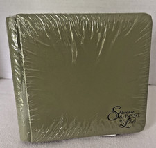 Creative Memories 7x7 Scrapbook Album - New Sealed - Sage Green
