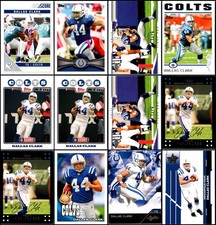 Dallas Clark Indianapolis Colts (72) Card Lot - DON’T MISS OUT – NEXT TIME IT...