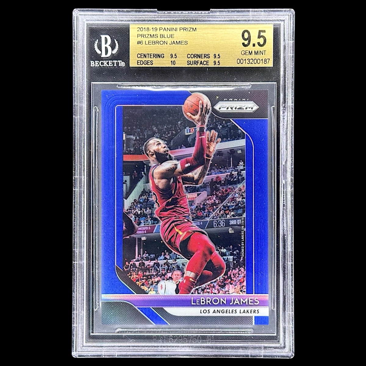 LeBron James Beckett Grading Services (BGS) Original Grade 9.5