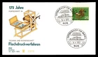Mayfairstamps Germany FDC 1972 planographic printing 175 years First Day Cover a