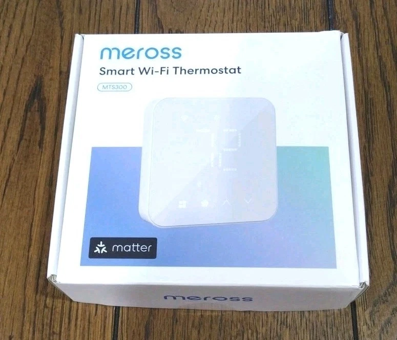 Meross Smart Wi-Fi Thermostat for Home Remote Access MTS300 - New Open Box!