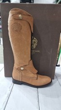 Alberto Fasciani Brown Leather Boot For Girl Size EU 33 AFN63