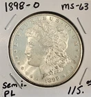 1898-O, U.S. MORGAN SILVER DOLLAR