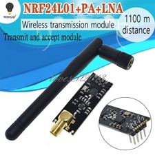5PCS 2.4G NRF24L01 PA LNA SMA Antenna Wireless Transceiver communication Module