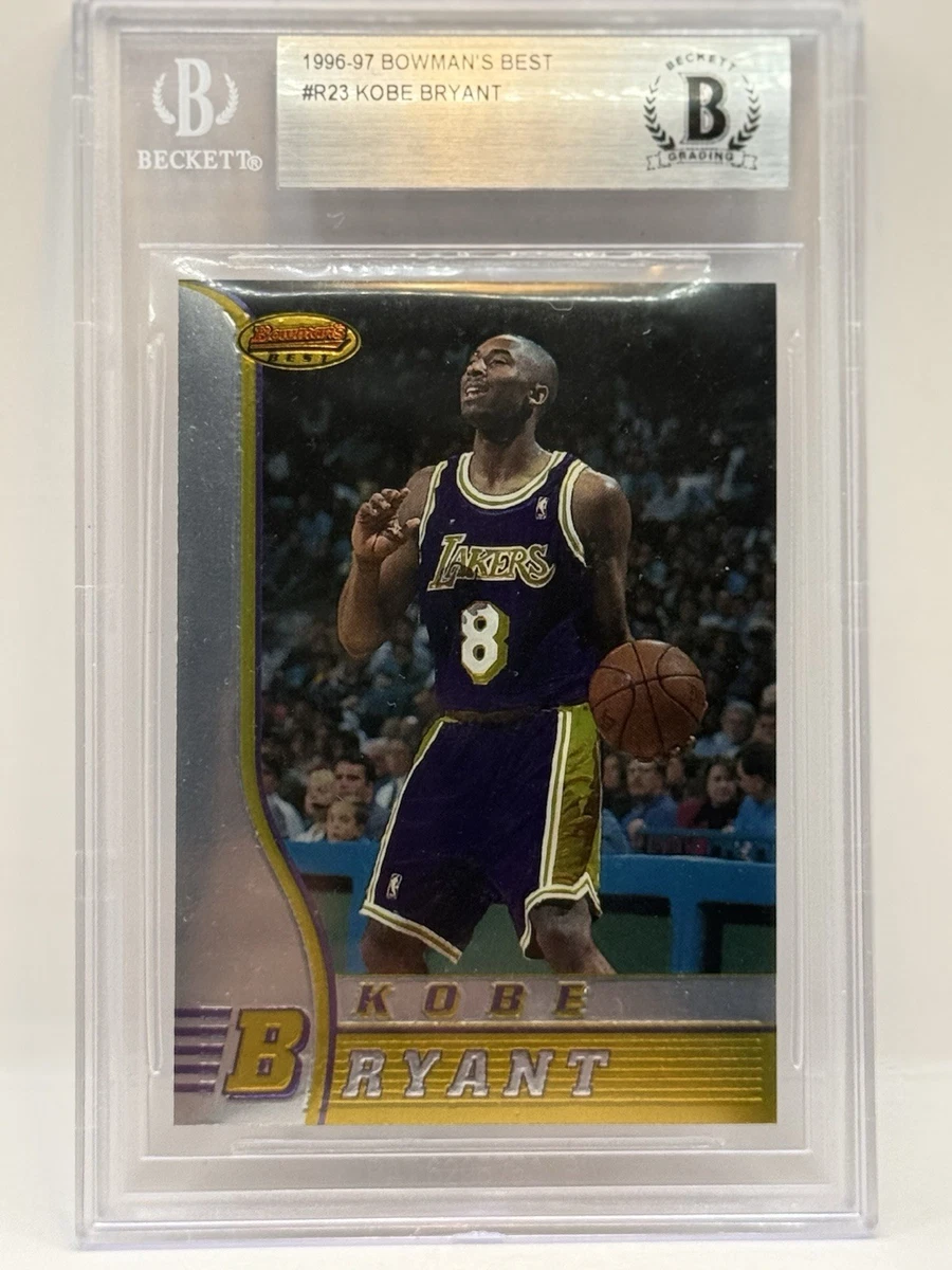 Bowman Kobe Bryant Basketball 1996-97 Season Sports Trading Cards