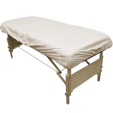 Natural Pul Fitted Massage Table Cover Waterproof Hypoallergenic Spa Essential