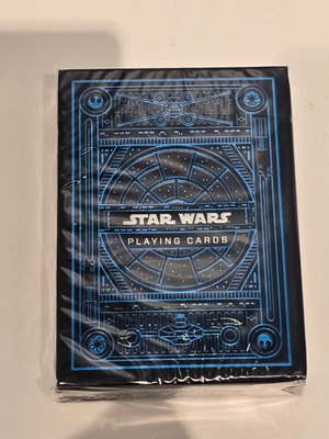 #ad Theory 11 Star Wars Playing Cards Blue Deck for Poker Playing $9.99