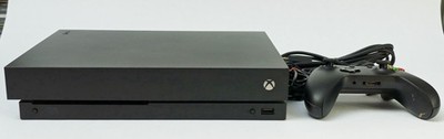 Microsoft Xbox One 1TB Konsole schwarz   getestet & voll funktionsfähig