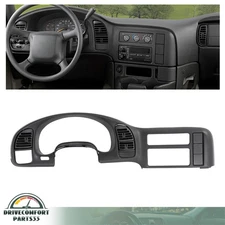 Gray Gauge Cluster Dash Radio Bezel For 1996-2005 Chevrolet Astro/ GMC Safari