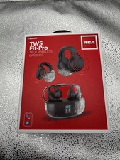 RCA TWS Fit-Pro True Wireless EarBuds color B...