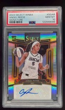 2024 Panini Select WNBA Signatures #SG-AR Angel Reese RC Auto PSA 10