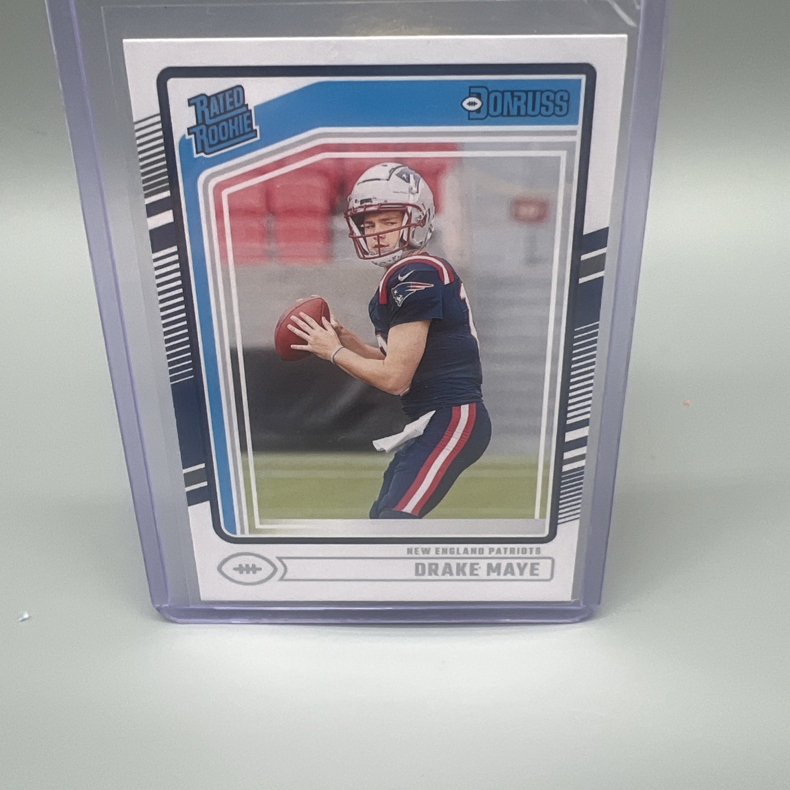 2024 Panini Donruss Rated Rookie Drake Maye #379 (RC) Football Card Base
