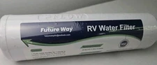 Future Way RV Water Filter. Working Pressure 20-60 Psi New In Sealed Wrapper (A)