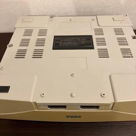 Sega Saturn Console HST-0014 White 2 Controllers Cables Boxed Tested Works 10x11