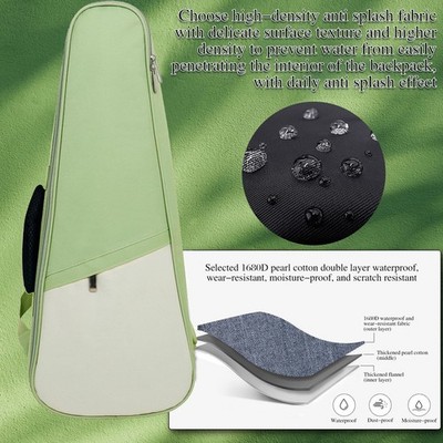 23-inch Ukelele Ukulele Uke Bag Backpack Case Simple Style Cotton Thicken NCCP