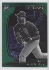 2022 Panini Chronicles Titan Green Prizm 64/75 Luis Gil #7 0ie5