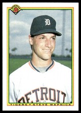 Steve Wapnick 1990 Bowman #346 Tigers MLB READ FREE SHIPPING AutographDen