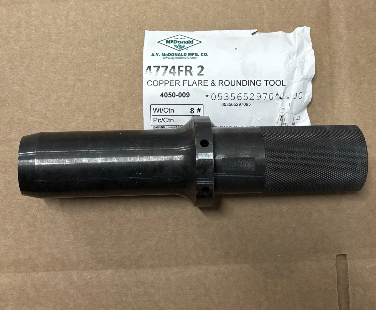 A.Y. Mcdonald 4774FR 2 Copper Flare & Rounding Tool 4050-009 2CTS photo 1
