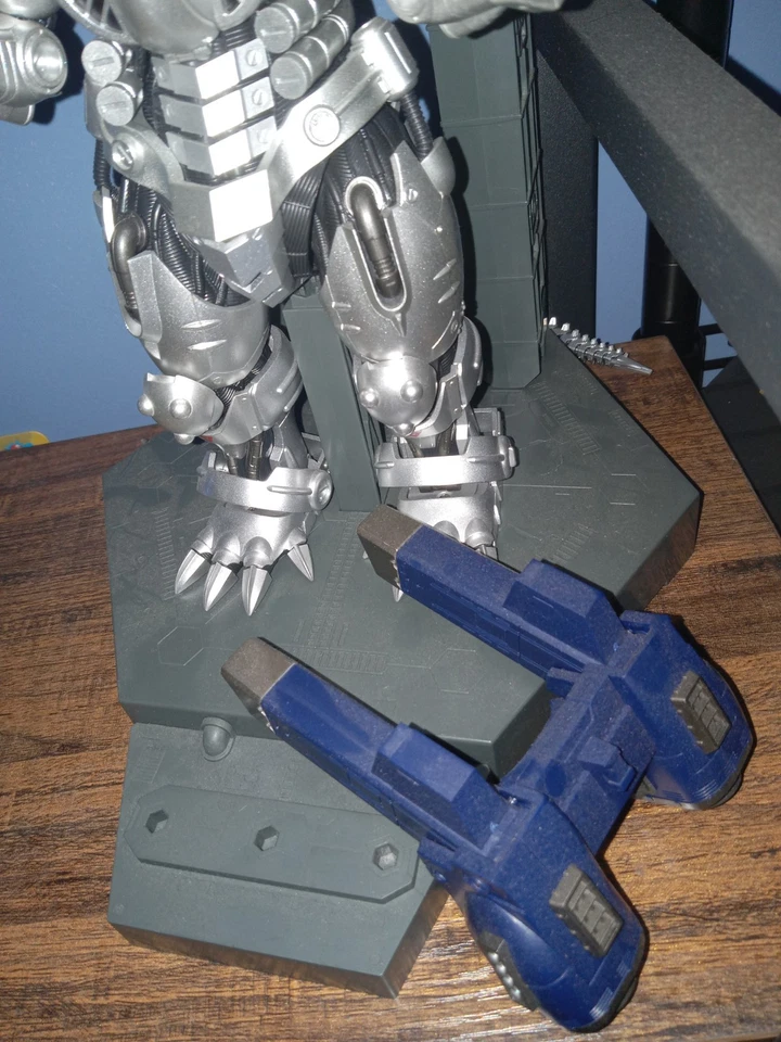 Bandai Soul of Chogokin Godzilla x Mechagodzilla GX-103 MFS-3 LEER DISCO Foto 4 de 4