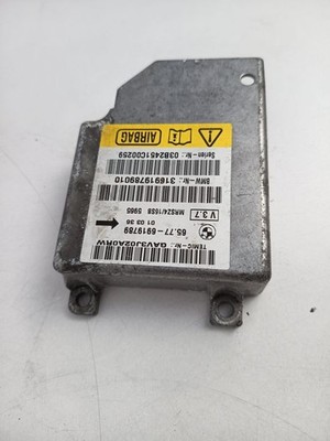BMW 5 E39 2002 Airbagsteuergerät 6919789 WES13478