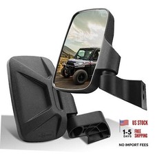 Ranger Side Mirrors Door Mounted, UTV Mirrors Compatible with 2018-2024