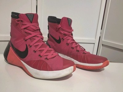 Pre Owned Nike Hyperdunk 2015 Breast Cancer Pink Shoe 749561-606 Men Size 11  