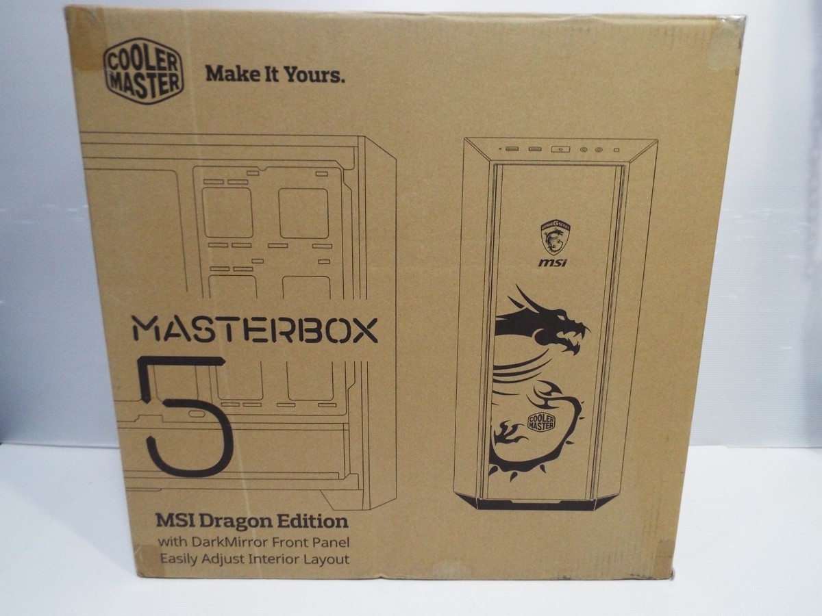 Cooler master MSI Masterbox 5 Dragon Edition Mid Tower